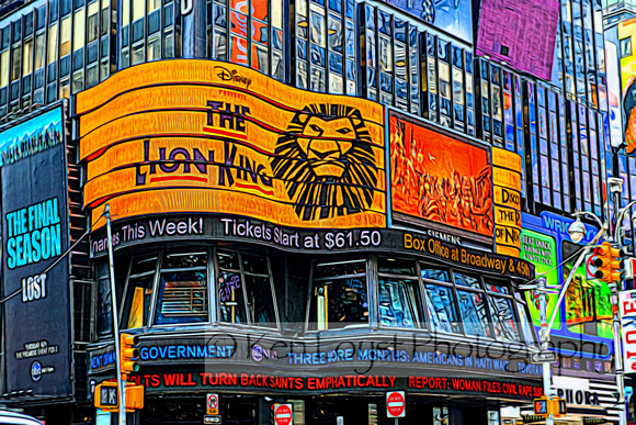 NYC - Times Square Lion King