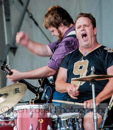 Cowboy Mouth, Jazz Fest, 2009, New Orleans-9