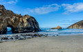 Key-Hole at Pfeiffer Beach, Big Sur, CA (HDR)